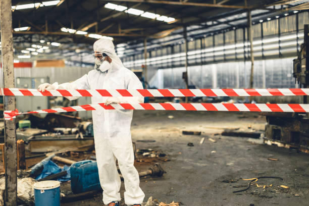 Professional Hoarding Cleanup technician working in Gretna, VA